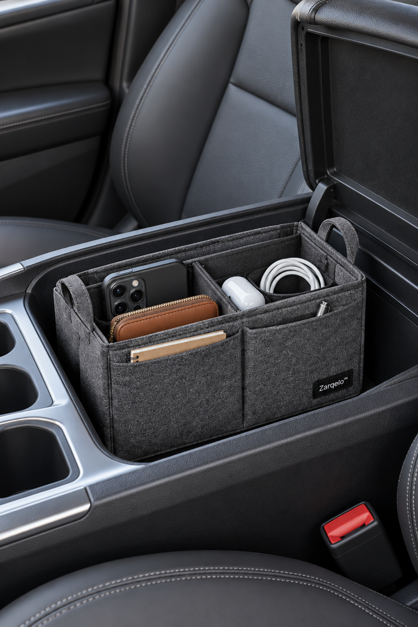 Zarqelo™ Adjustable Bag Organizer Insert setup and care